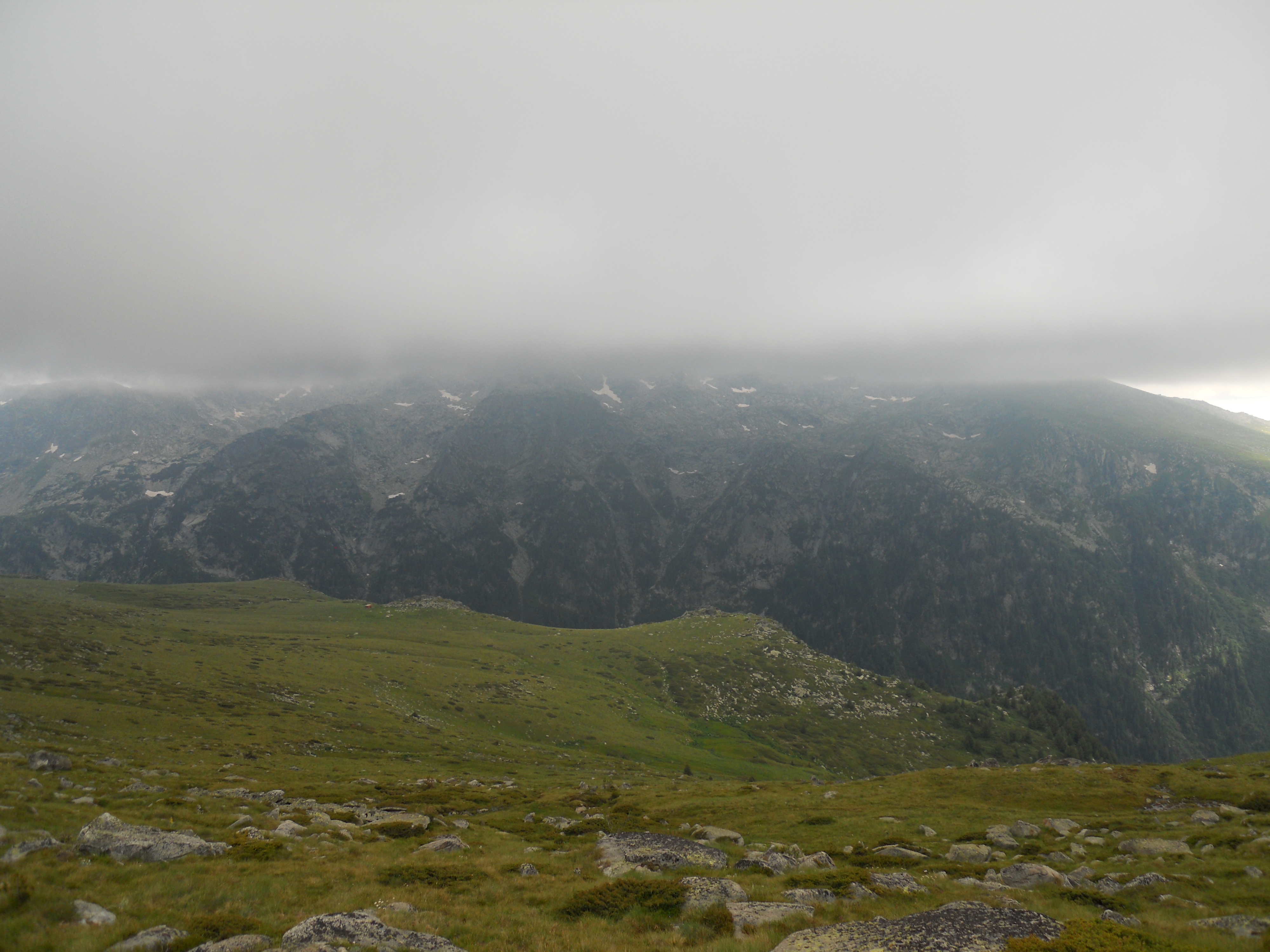 Cloud in the mountains